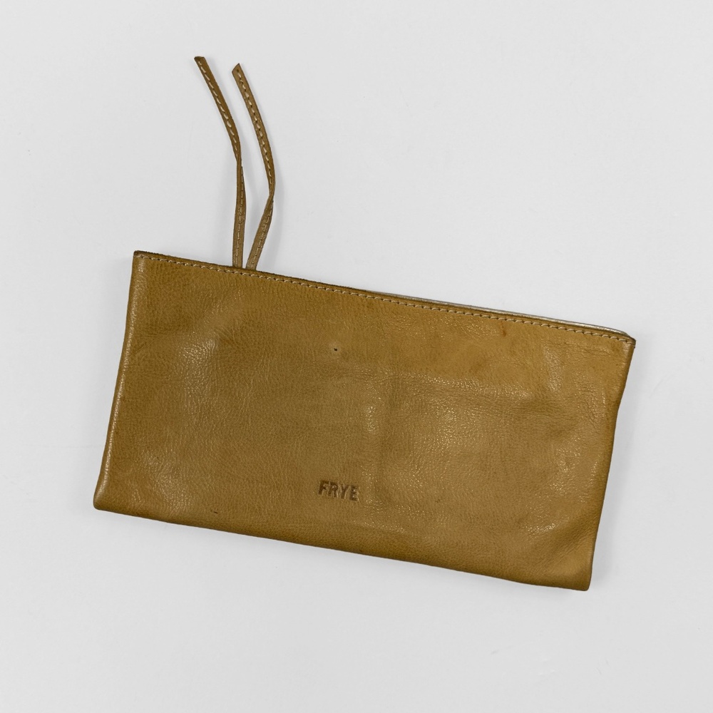 FRYE Unique Travel / Shopping Leather Wallet